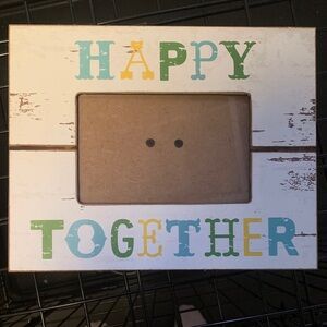 Colorful 'Happy Together' Photo Frame
